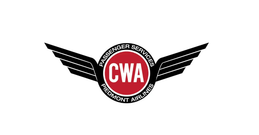 Piedmont passenger service CWA logo